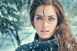 Как наносить макияж в снежную погоду
