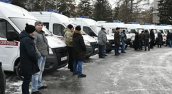 Омские больницы получили 19 новых машин скорой помощи
